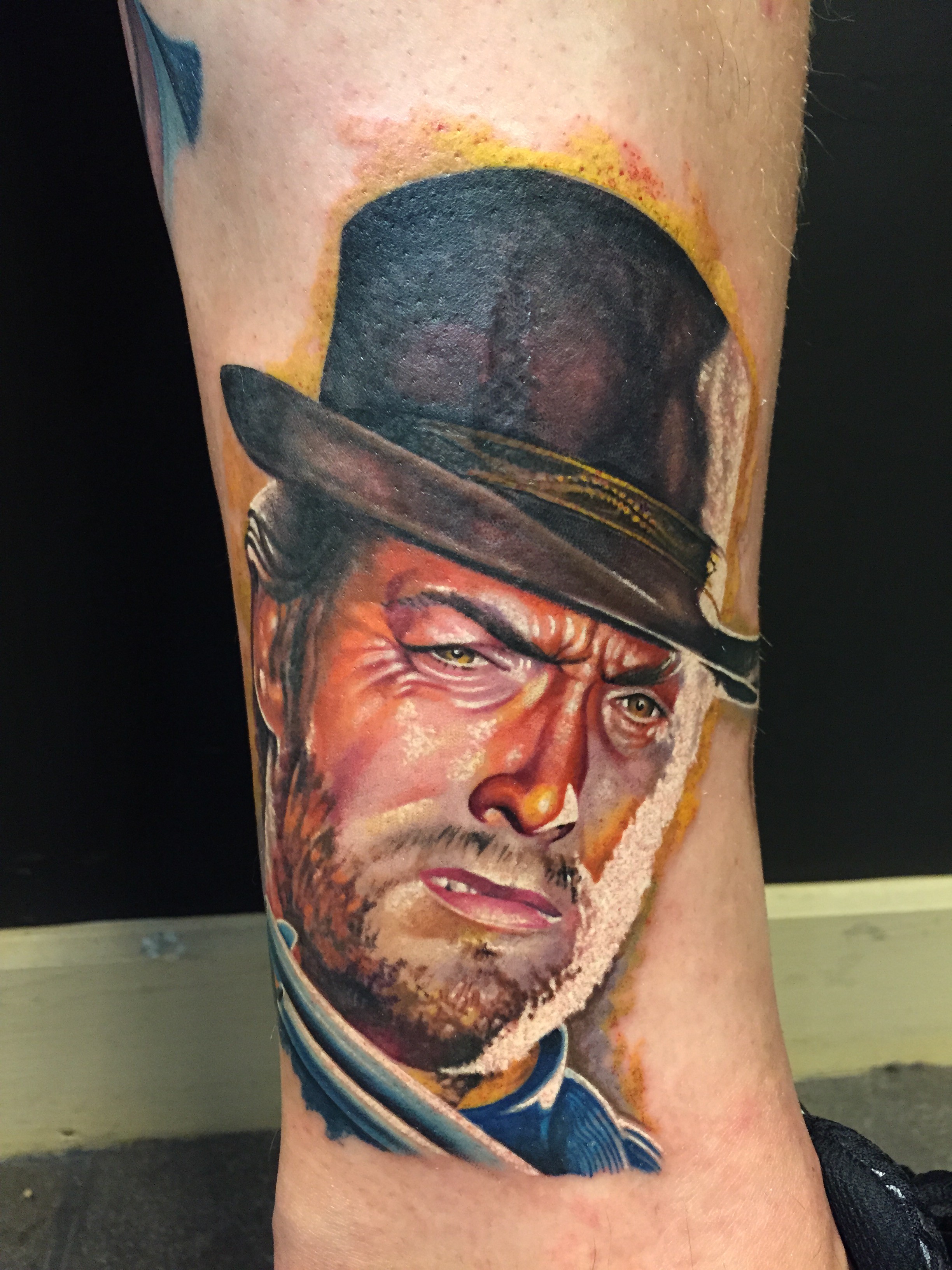 Clint Eastwood Portrait  Tattoos 